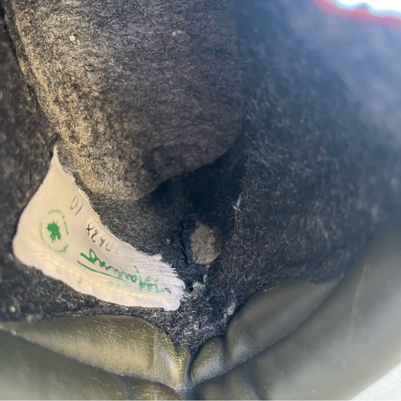 Martino Red Leather Lace Up Hiking Boots - Picture 13 of 16